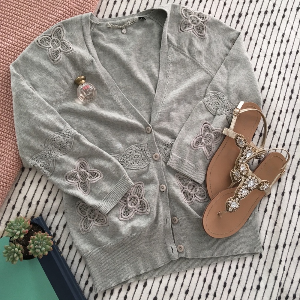 Anthro Knitted and Knotted Hibai Cardigan